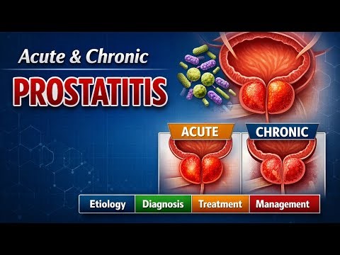 Acute & Chronic Prostatitis | Etiology, Clinical Features, Diagnosis & Management | Surgery Lecture