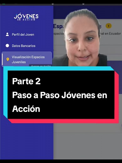 Paso a paso de como registrar tu cuenta bancaria y elegir ministerio en Jóvenes en acción #jovenesenaccion #jovenes #ecuador #trabajo #desarrollohumano