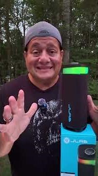 The JLab JBuds Party Portable Speaker is A MUST HAVE speaker for camping, the pool, the beach or