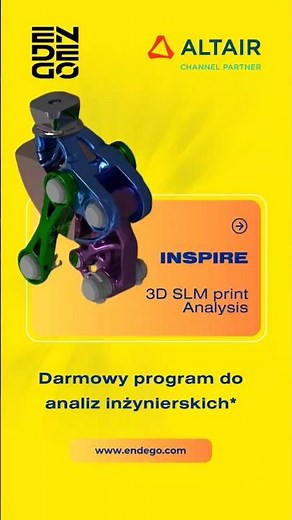 Altair Inspire - 3D SLM print Analysis