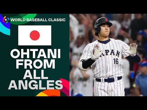 Shohei Ohtani’s HUGE homer for Team Japan! (Field view + slomo!) | ネットフリックスで独占配信中