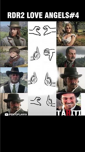 Red Dead Redemption 2 Love Angels #4 | Dutch x Tahiti | Sean x Karen | Jack x Edgar | RDR 2