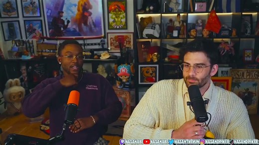 YourRAGE asks Hasan if he’d debate Asmongold, xQc, & Destiny“Asmongold ducks me like crazy..xQc is irrelevant..it’s like playing chess with a pigeon..ya cuz Asmongold’s a P”I know somebody..but I aint gonna say it” -R“I know what ur gonna say..the S-P*st..S-P*stiny”“Bro he good at debates” -R“He is good at debates, I recognize that..since Oct 7 it’s like cooked, all of my collabs..I have crazy haters..Destiny being 1 of them..they literally harass the F out of anyone that I (collab w)..7 year st