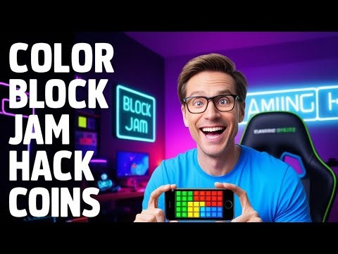 Color block jam hack coins 2025! iOS and android 