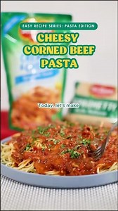 Del Monte Kitchenomics | Cheesy Corned Beef Pasta 💚