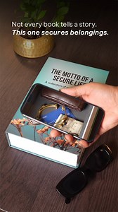 Godrej MYST is a cleverly designed personal locker. Compact, lightweight, and disguised as a book, it’s a secure storage option for daily valuables – even while on the move. #Godrej #GodrejSecuritySolutions #TensionFreeSecurityUnlocked | Godrej Security Solutions
