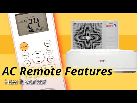 Aircon Remote Features | Matrix Aircon After 1 year