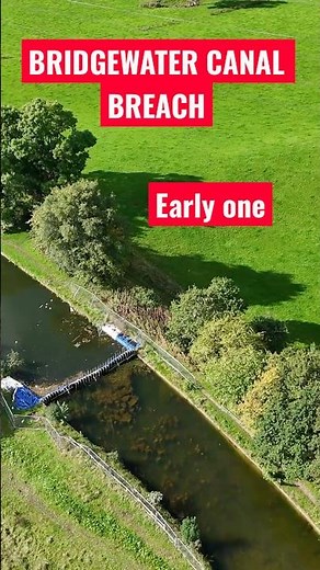 FULL VIDEO IN BIO AT THE BRIDGEWATER CANAL BREACH 15TH SEPTEMBER