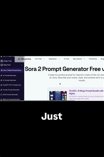 🎥 Want to create amazing AI videos but don't know how to write prompts?