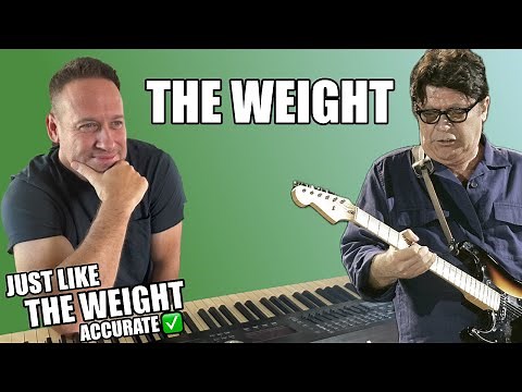 Learn To Play Piano | The Weight - The Weight | Accurate Lesson | Easy Tutorial