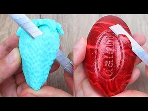Relaxing Soap Cutting ASMR. Satisfying Soap and lipstick cutting. Corte de jabón - 1335