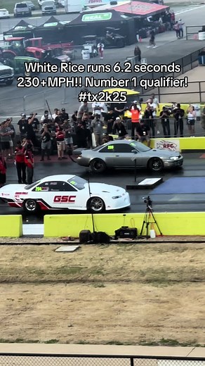 White Rice Achieves 6.2 Seconds at TX2K 2025