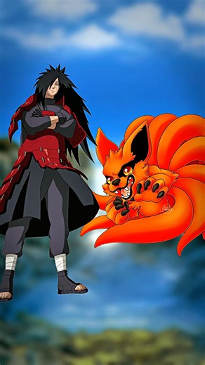 Madara vs Kurama 🦊🔥 | Who Is Stronger? | Naruto Power Comparison #shorts#anime #shortsfeed