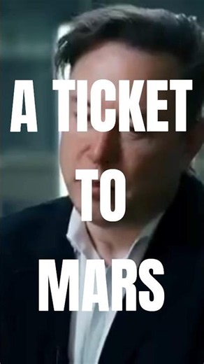 A ticket to Mars #elonmusk #shorts # interview #space #wealth