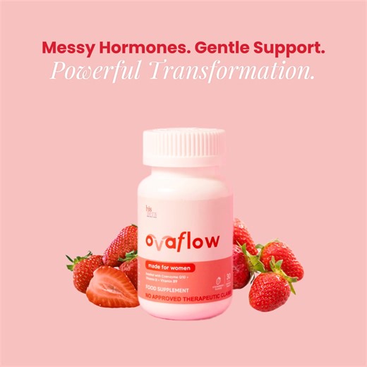 "It’s been 1 month of taking Ovaflow… and nawala talaga ang hormonal acne ko. 😭💗" She used to wake up to painful cystic acne—every day, another breakout, another frustration. 💔 But after just 1 month of taking Ovaflow daily, everything changed. ✨ Hormonal acne? Gone. ✨ Acne scars? Fading. ✨ Pimples? Cute na lang, not cystic. No diet change, no new routine—just 1 strawberry chewable a day for balanced hormones and clearer skin. 🍓 From Hormonal Acne to Hormonal Balance. Your glow story starts 