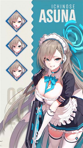 Today is your beautiful maid's birthday! Asuna! You didn’t forget your birthday, did you? How about spending an unforgettable day with Sensei today? #BlueArchive | Blue Archive