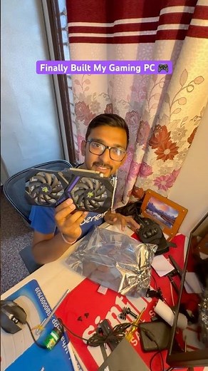 Finally Built My Gaming PC 🎮 RTX 3050 Setup for Gaming & Live Streaming