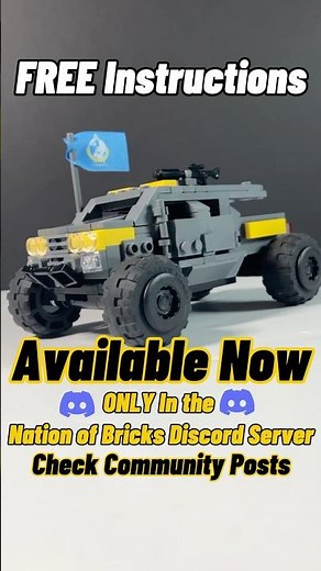 LEGO Helldivers 2 FRV MOC || FREE Instructions now available