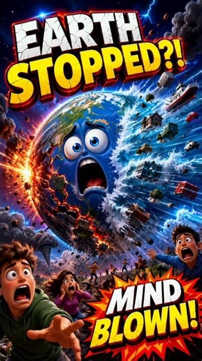 🌍 What If Earth Stopped Spinning? your mind will spin