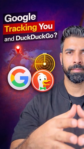 Google tracking you and DuckDuckGo ? #trendtechnext #google #duckduckgo