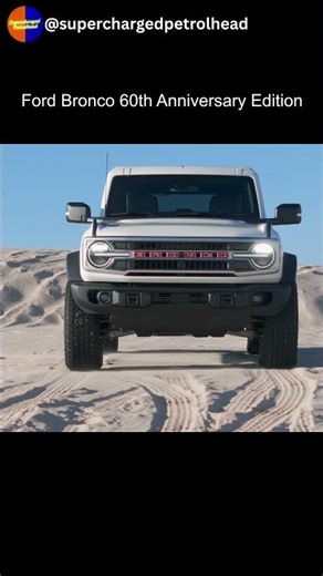Ford Bronco 60th anniversary package