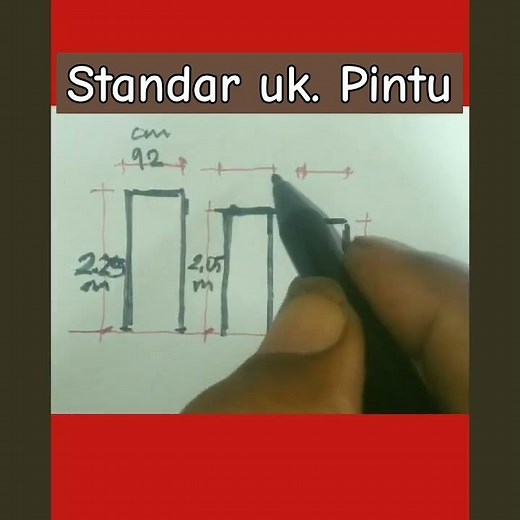 standar ukuran pintu depan,pintu dalam dan pintu kamar mandi