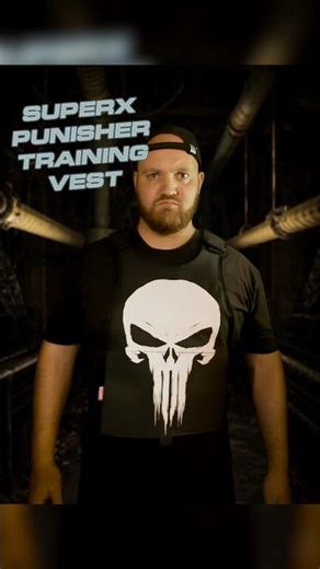 Let’s take a look at this awesome Punisher Training Vest from SUPER X! #punisher #daredevil #superX