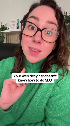 You’ve got to stop trusting that your web designer knows how to do SEO. This is one of the fastest ways to lose anything that currently ranks on Google. Website SEO and website design are two entirely different skill sets. Just like you wouldn’t expect your SEO specialist to know how to code. You should ALWAYS have an SEO specialist on a new website project, whether that’s a new website launch or a website redesign if you want to rank on Google, AI search, etc. or you have existing website ranki