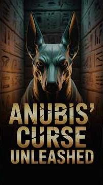 Anubis Tomb Curse! #history #story #shorts