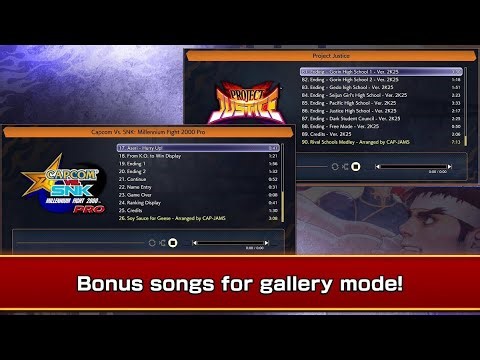 Capcom Fighting Collection 2 Pre-order Bonus Soundtrack!