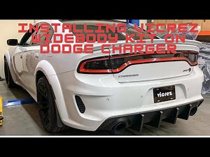 Installing Vicrez Widebody Kit on Dodge Charger