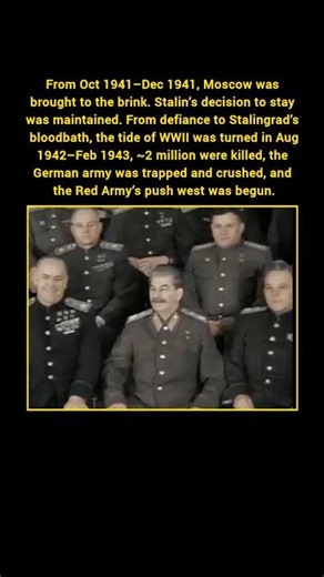 Stalin Against Nazi Germany: The Turning Point of WWII #shorts