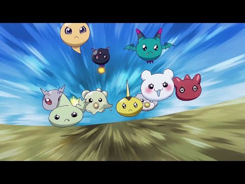 baby digimon vs RedVegiemon