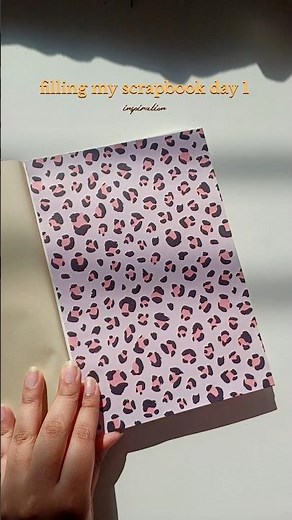 Aesthetic Scrapbook Journaling✨ Satisfying Junk Journal Ideas #aestheticart #shorts #journalingideas