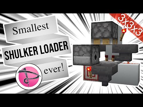 Unbelievable: Build a Tiny Shulker Box Loader for Minecraft—Find Out How!