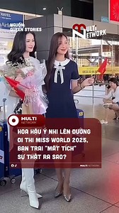 Hoa hậu Ý Nhi lên đường đi thi Miss World 2025 nhưng không có bạn trai tiễn, sự thật ra sao? #reels #viral #missworld | Vietnam's Next Top Model