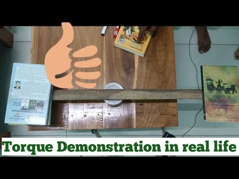 Torque demonstration in real life #torque#physics #scienceexperiment