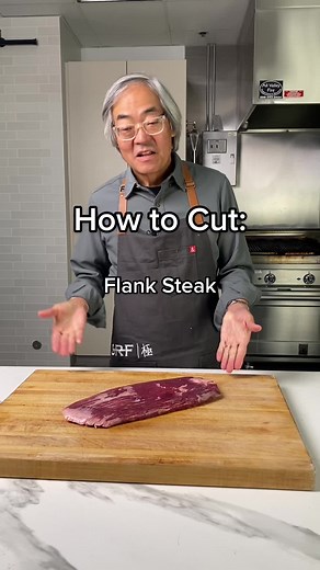 Learn to cut a flank steak 🔪🤌 #flanksteak #americanwagyu #steaktiktok #cookingtips