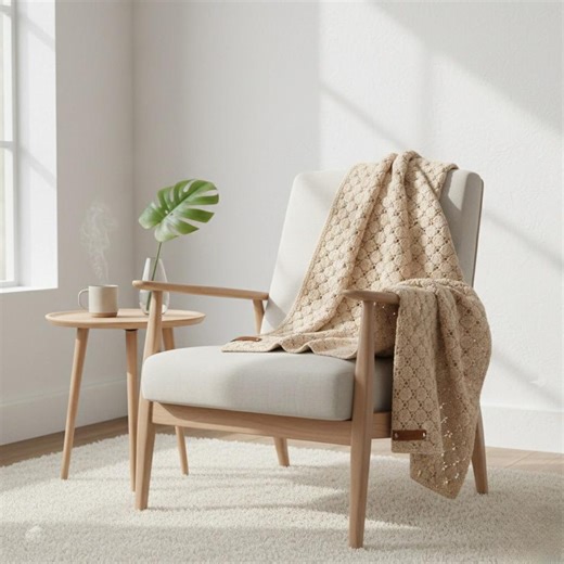 Simple Easy Shell Stitch Crochet Blanket Pattern for Beginners, Baby Weight Yarn Crochet Blanket Pattern Step-by-step, - Etsy