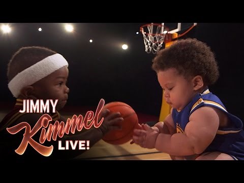 Baby Steph Curry and Baby LeBron New Energy Drink