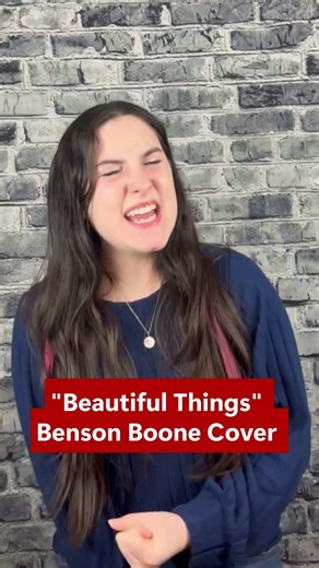 “Beautiful Things” Cover | Benson Boone | 13-year-old Rock Singer | #cover