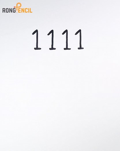 133K views · 897 reactions | Superb Drawing 易 Ideas  With Numbers 1111 殺 #drawing #draw #art #easydrawing | Rong Pencil | Facebook