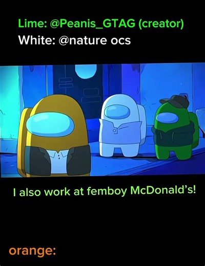 Like femboys!! and childre- @Peanis_GTAG #voiceacting #amoungus #cringe