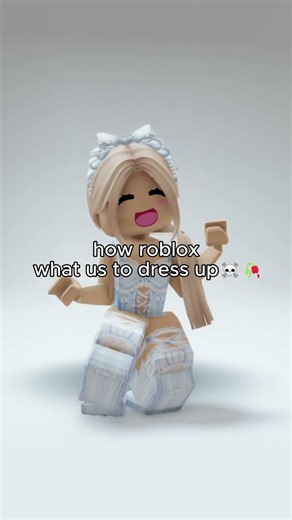how roblox what us to dress up☠️🥀