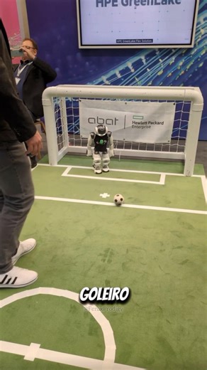 Esse goleiro Robô é incrível 🤖