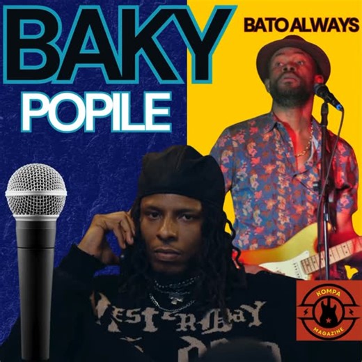 BAKY new album…. (BATO gitaris/producer…ex ZENGLEN) voye mesaj Sa bay Kompa Magazine Sou nouvo EP BAKY a. @bakypopile @bato_always | kompamagazine.com