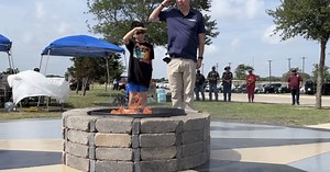 Somber retirement ceremony properly retires American flags with dignity