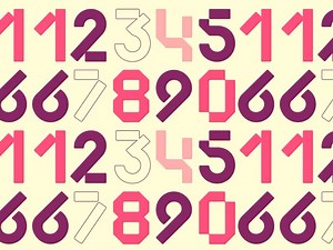 Digital Numbers Animation