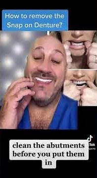 How to remove Snap in Dentures? Unveiling 𝐒𝐧𝐚𝐩-𝐈𝐧 𝐃𝐞𝐧𝐭𝐮𝐫𝐞 𝐑𝐞𝐦𝐨𝐯𝐚𝐥 𝐇𝐚𝐜𝐤𝐬: Expert Advice Cleaning