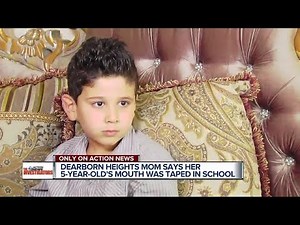 5-year-old boy says two teachers taped his mouth shut at school